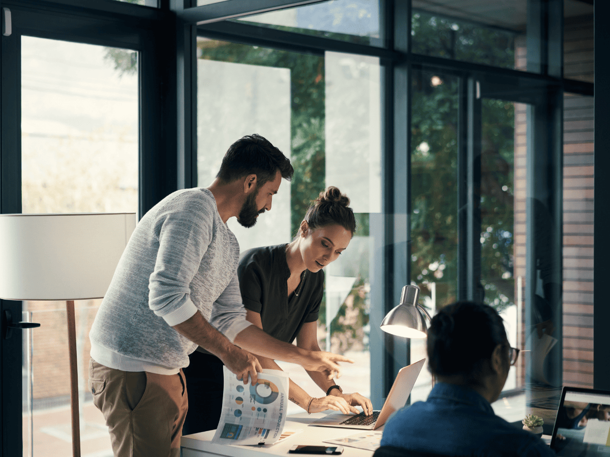 Custom Software Development Developers creating custom business software